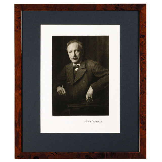 ドイツ製 額装銅版画 《マーラー》 音楽雑貨・アクセサリー専門店