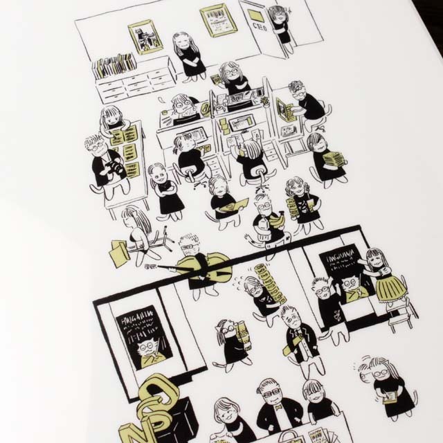 A4 クリアファイル 《NSO Cats Paradise Orchestra》 音楽雑貨