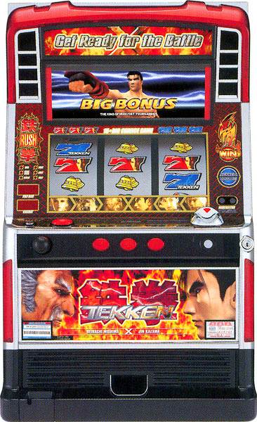 パチスロ実機 山佐 鉄拳X 【4号機/コイン不要機非対応】