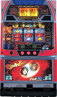 パチスロ実機 サミー 北斗の拳SE リン＆バットパネル 【4号機】