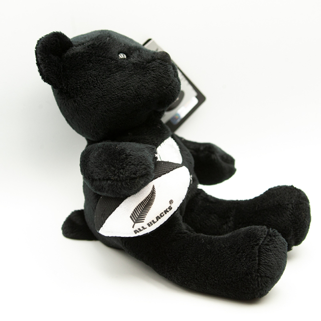 オールブラックス HAKA マスコット人形 クマ ブラック