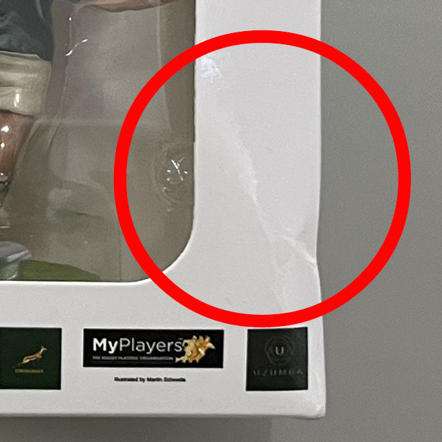 南アフリカ代表 スプリングボクス ボブルヘッド ハンドレ・ポラード