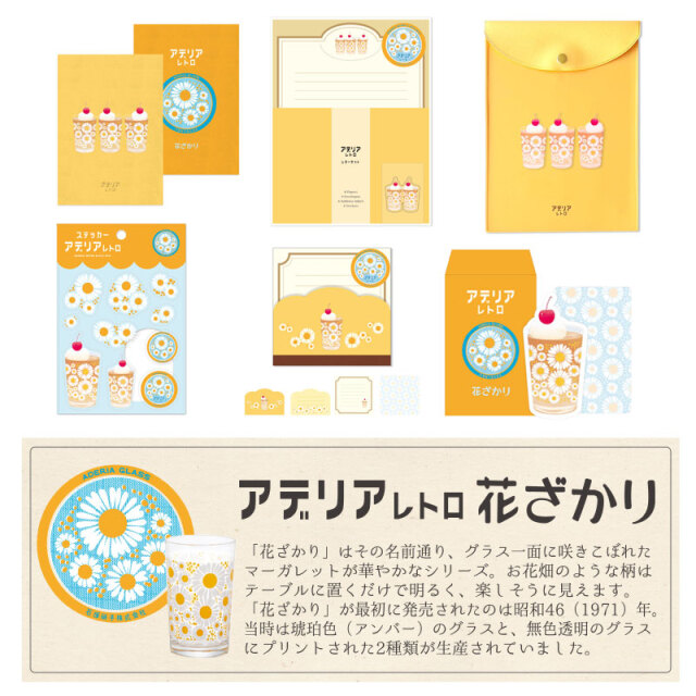 ADMS-02：アデリアレトロ ミニカードセット 花ざかり〔OZ