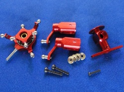 XK-K110・K110S 用 メタルヘッドセット（社外品）赤 R／C ネット