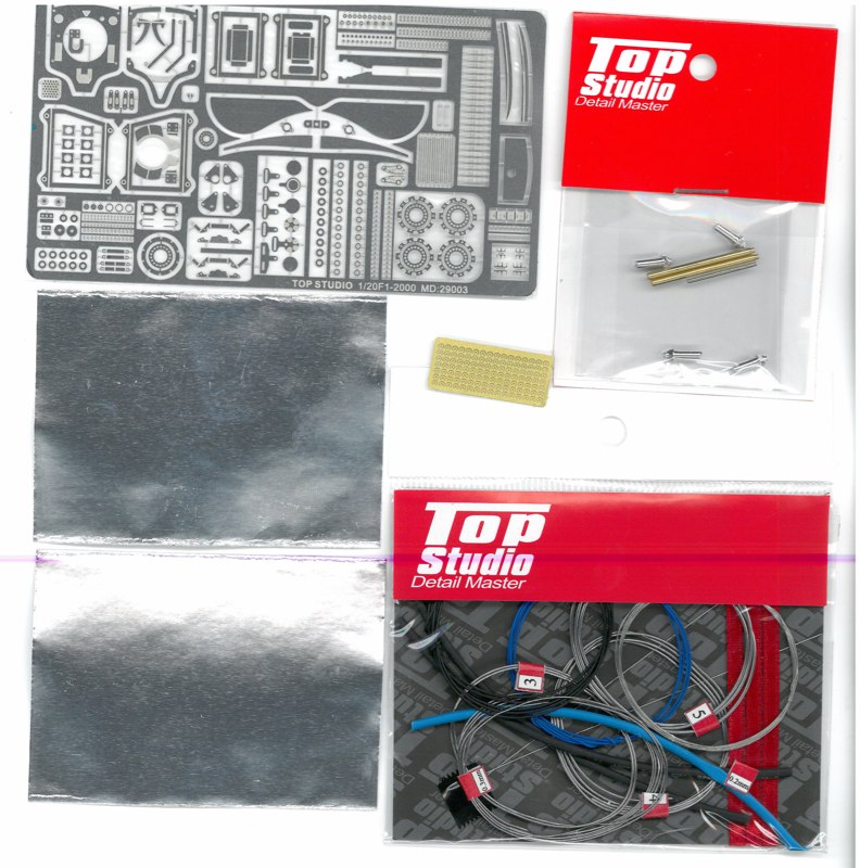 トップスタジオ 1/20 フェラーリ F1-2000 用 スーパーディティール