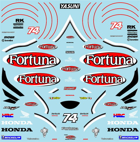 ミュージアムコレクション 1/12 ホンダ RC211V 2002 フォルトゥナ 加藤