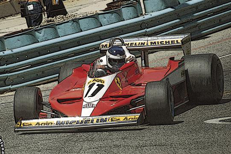 取り寄せ] タメオ 1/43 メタルキット フェラーリ 312T3 U.S.A.ロング