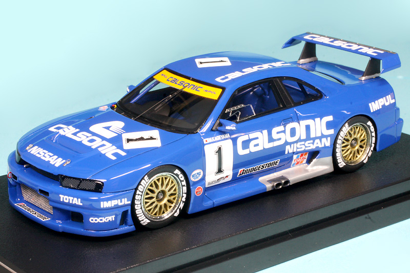 エブロ×HPI (HPI製) 1/43 カルソニック スカイライン GT-R JGTC 富士