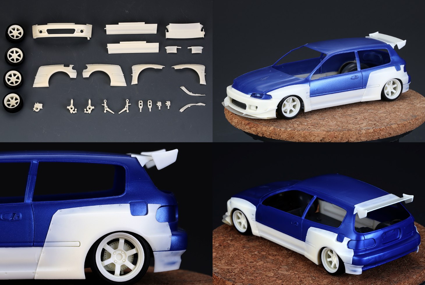 メーカー絶版] ホビーデザイン 1/24 ロケットバニー パンデム ホンダ