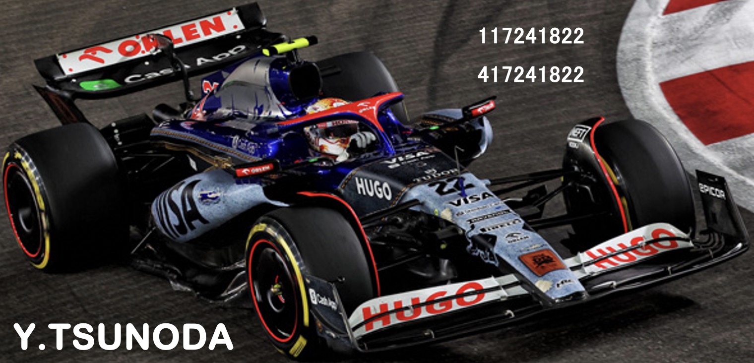 予約] ミニチャンプス 1/43 ビザ キャッシュ RB VCARB 01 角田裕毅