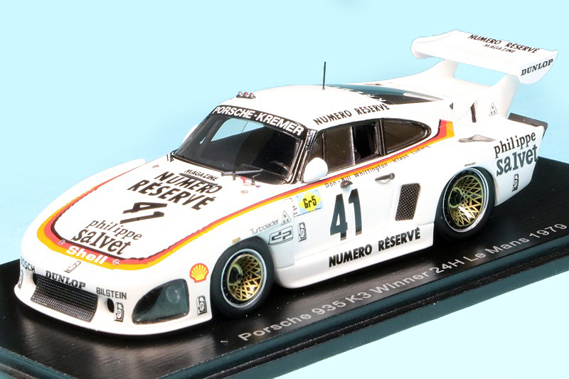 スパーク 1/43 ポルシェ 935 K3 ルマン 24h 1979 Winner No.41 43LM79
