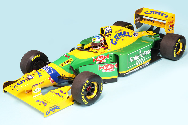 ミニチャンプス 1/18 ベネトン フォード B193 カナダGP 1993 2nd M