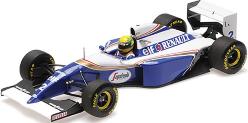予約] ミニチャンプス 1/64 ウィリアムズ ルノー FW16 アイルトン