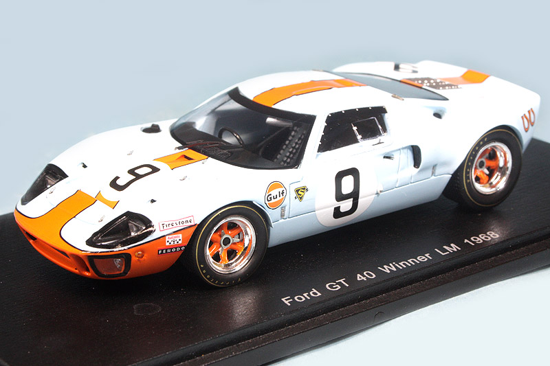 スパーク 1/43 フォード GT40 ルマン 24h 1968 Winner No.9 43LM68