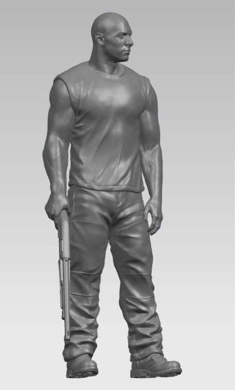 取り寄せ] ホビーデザイン 1/18 Mr. TANG (ドミニク・トレット