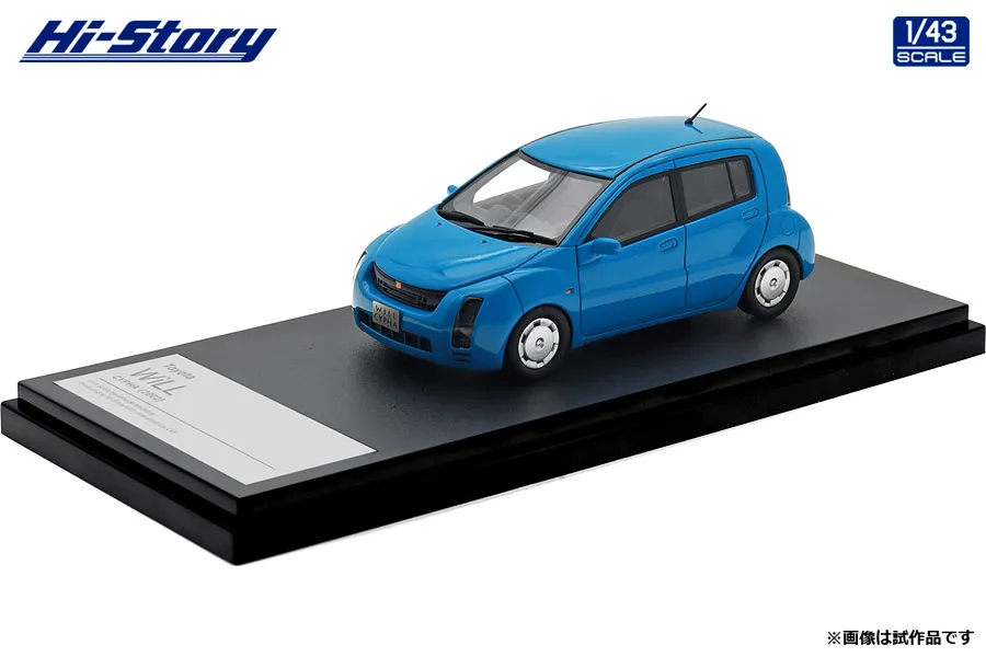 予約 ハイストーリー 1/43 トヨタ Will サイファ 2002 AO HS481BL
