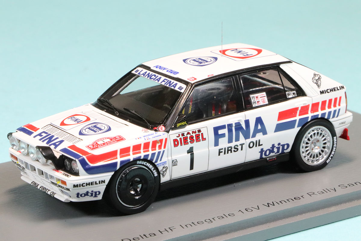 スパーク 1/43 ランチア デルタ HF インテグラーレ 16V サンレモラリー