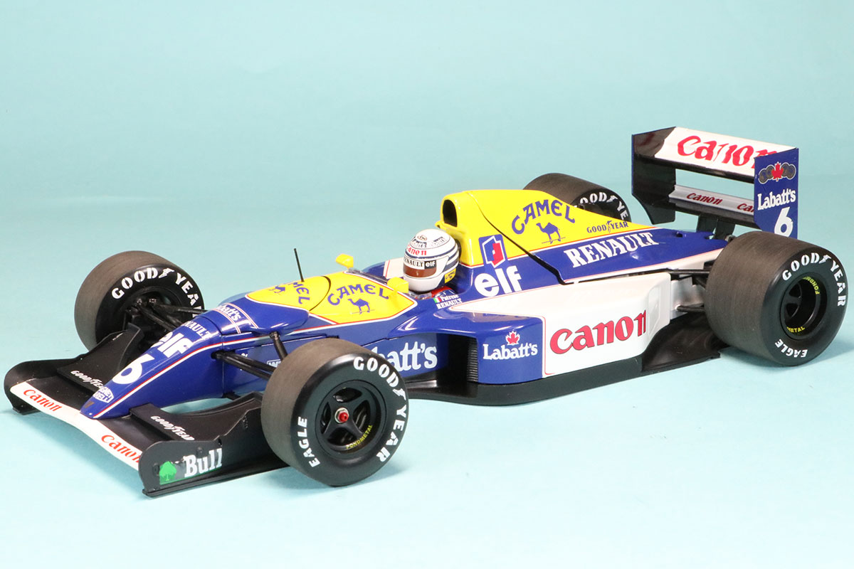 ミニチャンプス 1/18 ウィリアムズ FW14B ルノー 1992 R.パトレーゼ
