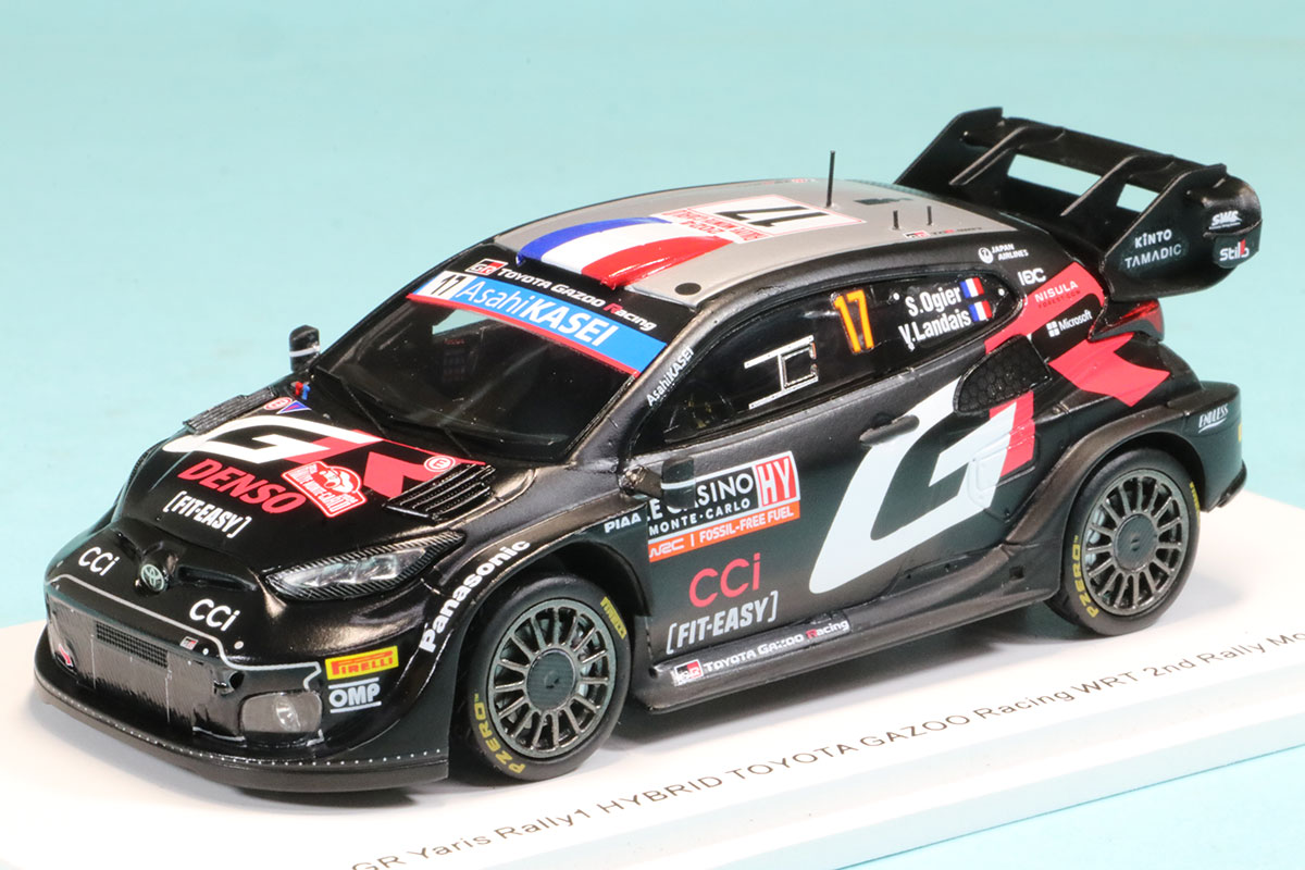 スパーク 1/43 トヨタ GR ヤリス ラリー1 モンテカルロ 2024 No.17 S