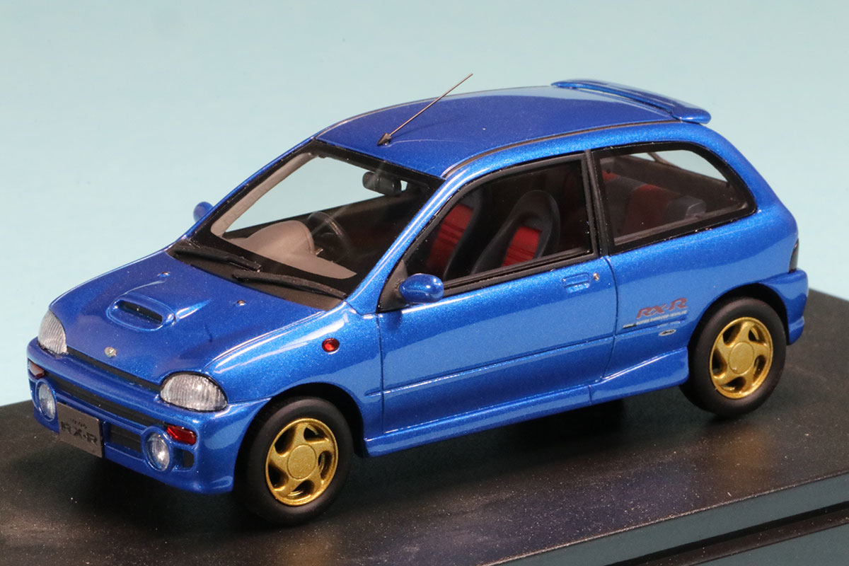 ハイストーリー 1/43 スバル ヴィヴィオ RX-R 4WD 1992 メタリック