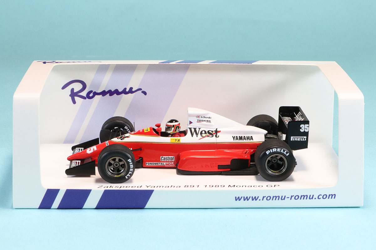 ポイント10倍キャンペーン品 ロム特注スパーク 1/43 ザクスピード 891