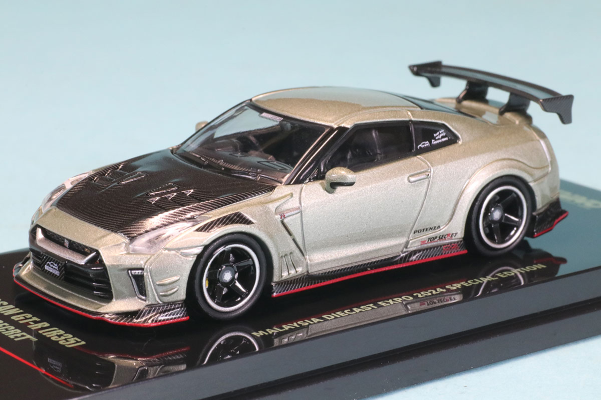 イノモデル 1/64 トップシークレット GT-R R35 東京オートサロン 2024