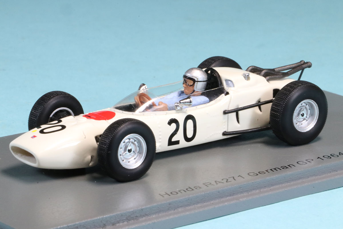 スパーク 1/43 ホンダ RA271 ドイツGP 1964 R.バックナム S6217