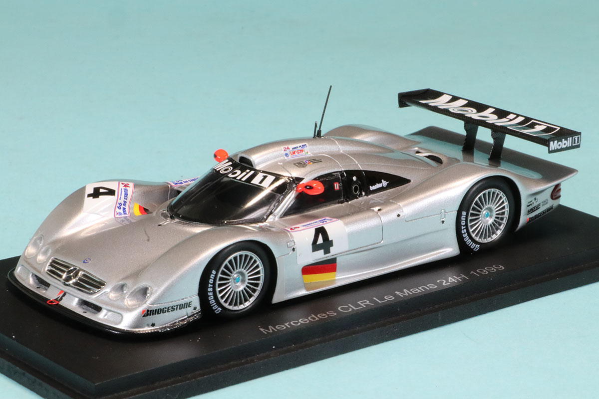 スパーク 1/43 メルセデス CLR ルマン 1999 No.4 S0994 ミニカー