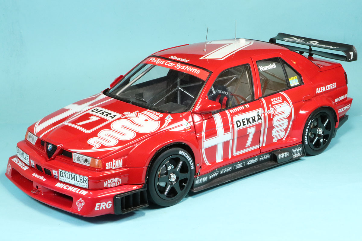 個人製作完成品 委託販売品 1/12 アルファロメオ 155 V6 Ti DTM 1993