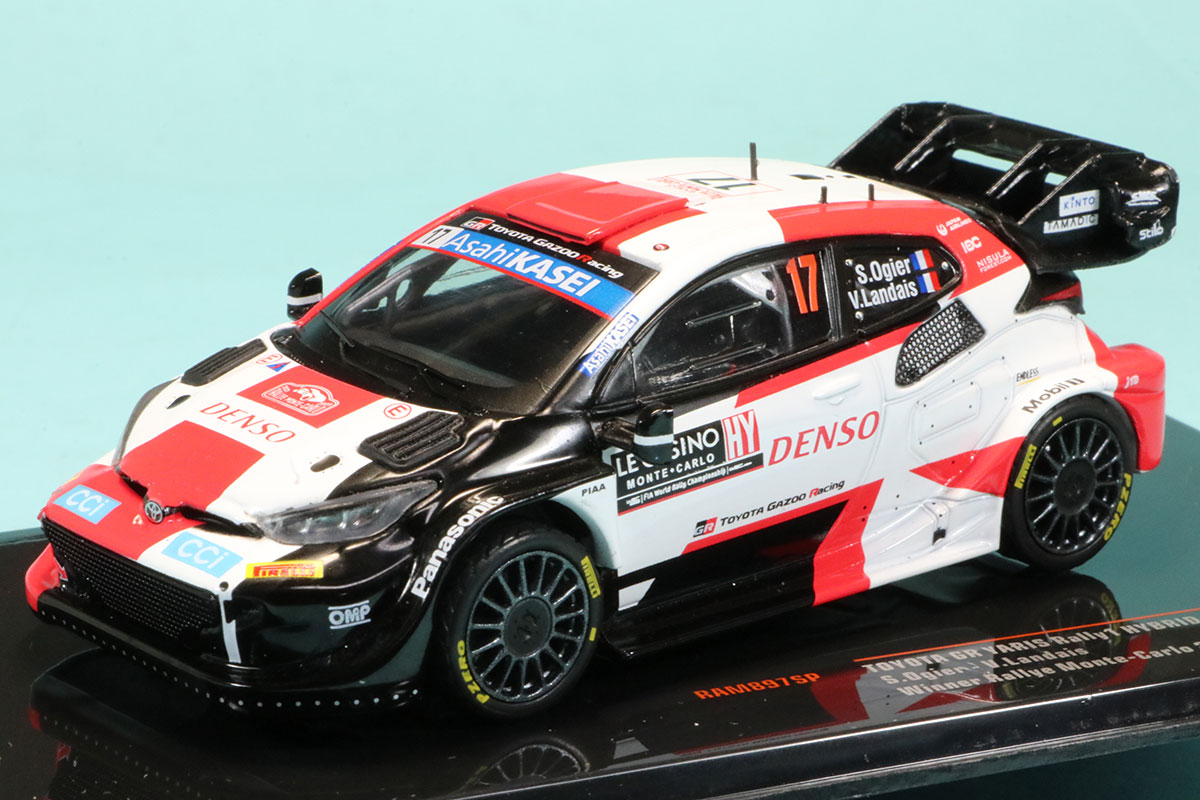 イクソ 1/43 トヨタ GR ヤリス ラリー1 モンテカルロ 2023 No.17 S