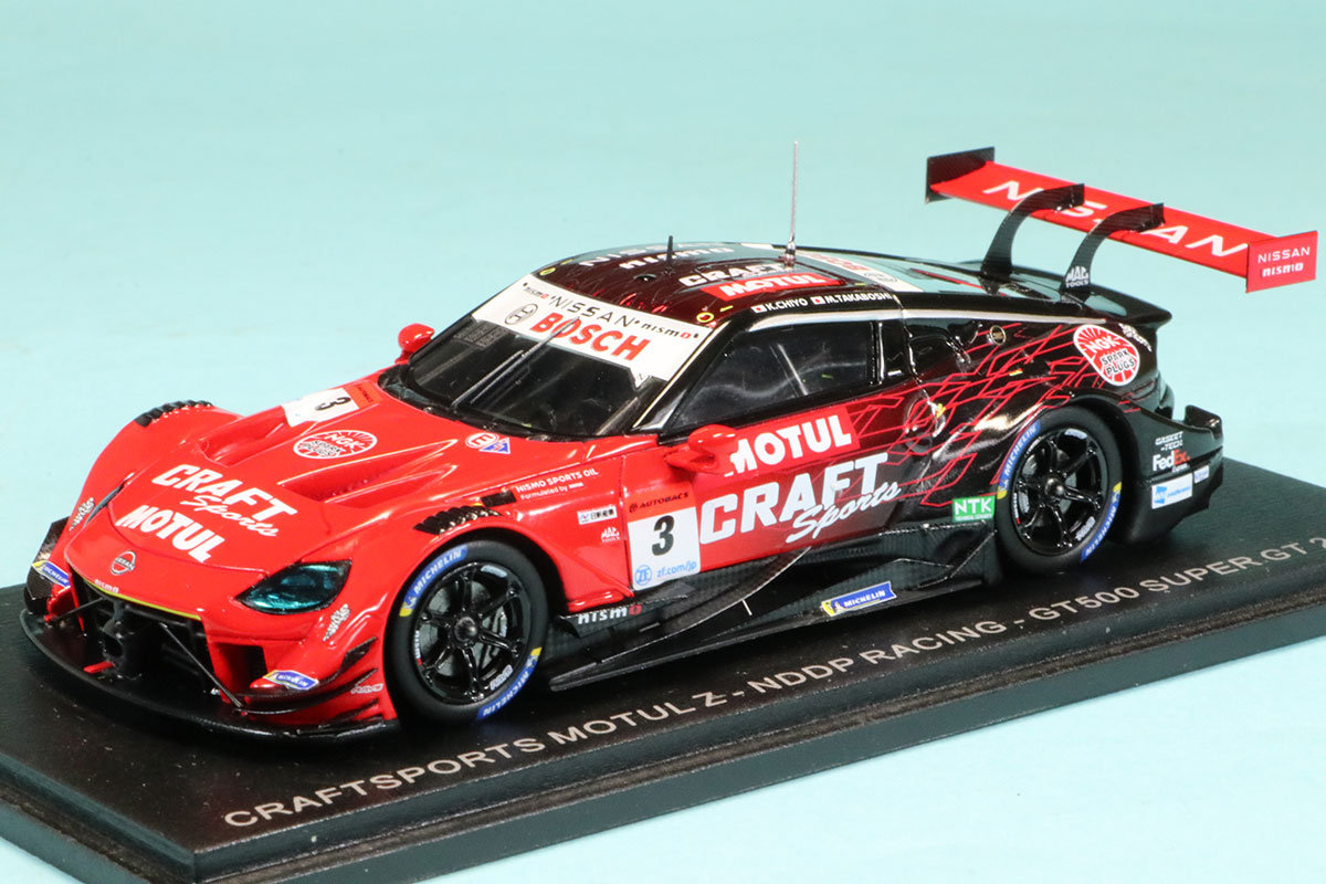 スパーク 1/43 クラフトスポーツ ニッサン Z スーパーGT GT500 2022 No