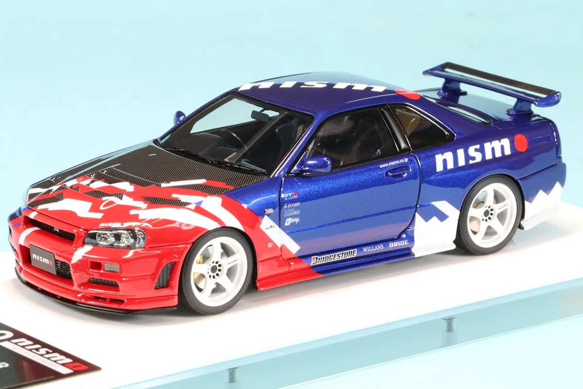 アイドロン 1/43 ニッサン スカイライン GT-R (BNR34 NISMO R-tune