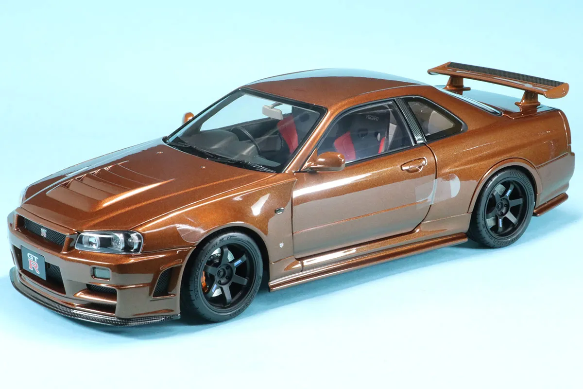 モーターヘリックス 1/18 ニッサン スカイライン GT-R (R34