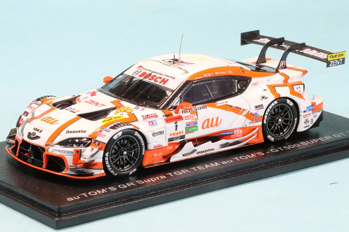 スパーク 1/43 au トムス GRスープラ スーパーGT 2025 GT500 No.1 坪井