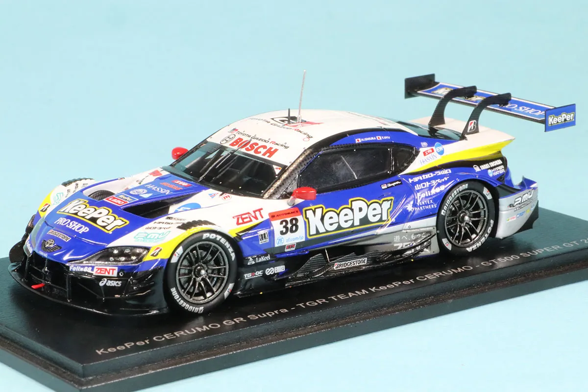 スパーク 1/43 キーパー セルモ トヨタ GR スープラ No.38 TGR TEAM