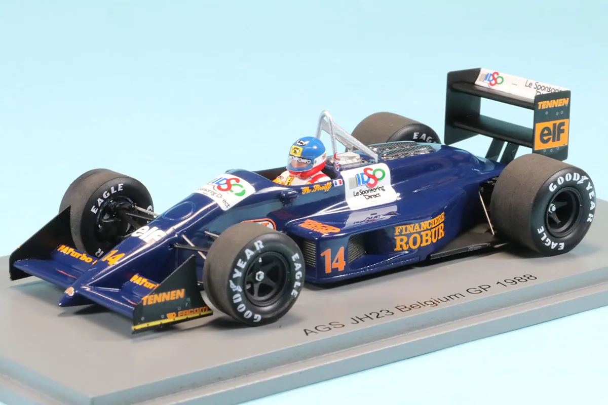 スパーク 1/43 AGS JH23 ベルギーGP 1988 P.ストレイフ S7246 ミニカー