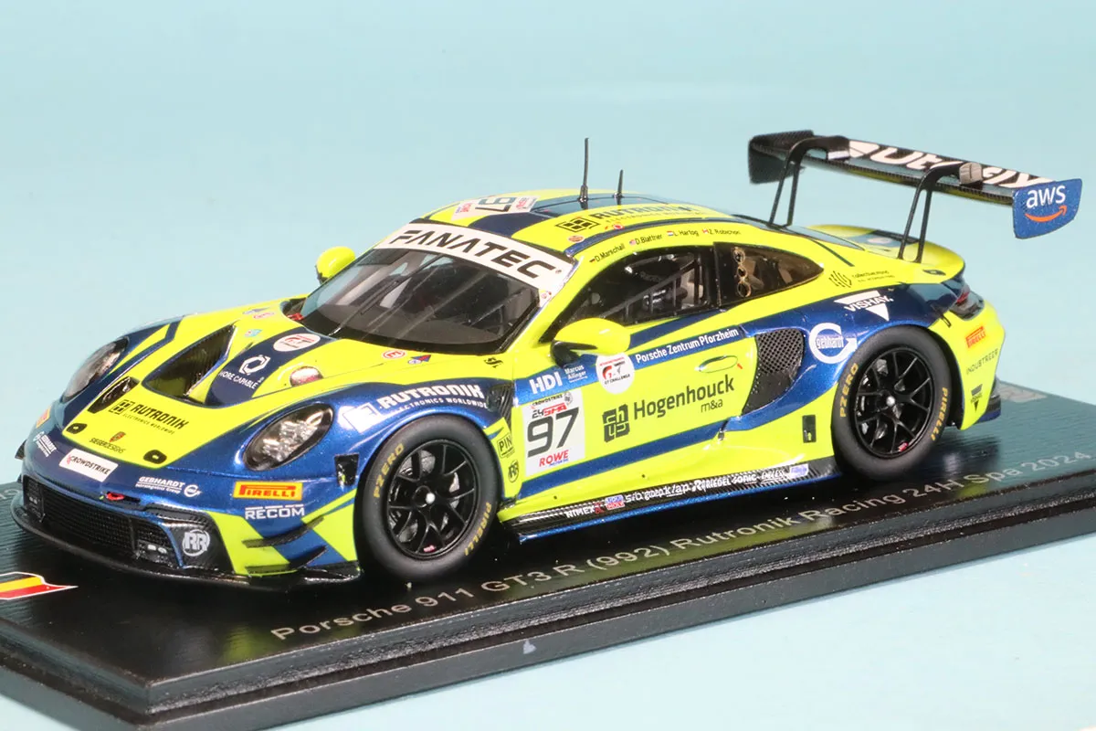 スパーク 1/43 ポルシェ 911 GT3 R (992) No.97 Rutronik Racing スパ