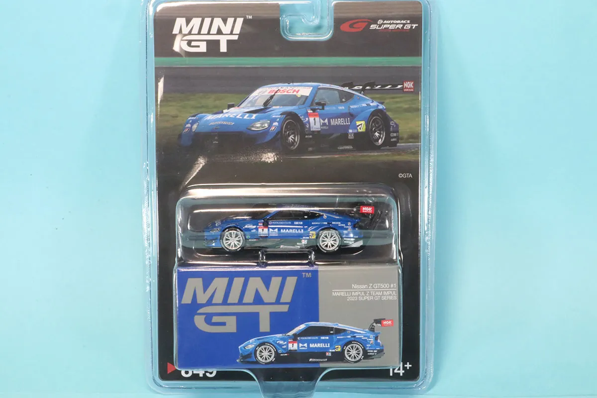MINI-GT 1/64 マレリ インパル ニッサン Z スーパーGT 2023 GT500 No.1