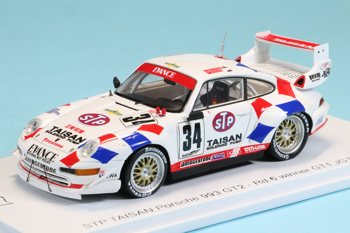 スパーク 1/43 STP タイサン ポルシェ 911 993 JGTC 1995 No.34 SJ153