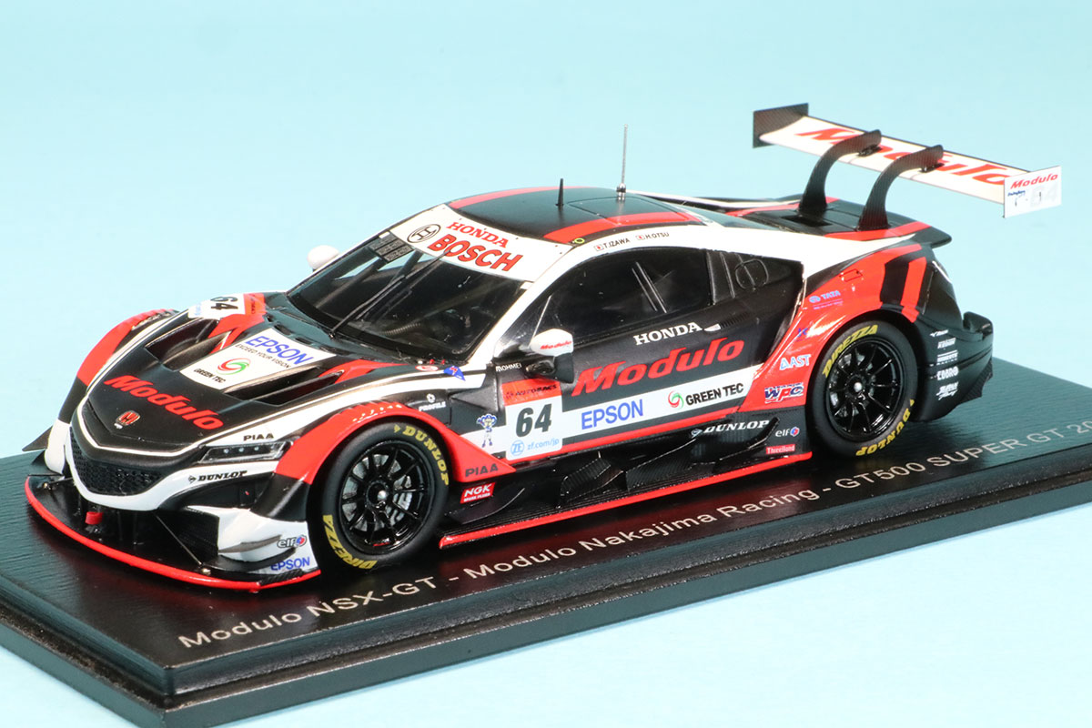 スパーク 1/43 モデューロ ホンダ NSX-GT スーパーGT 2020 GT500 No.64