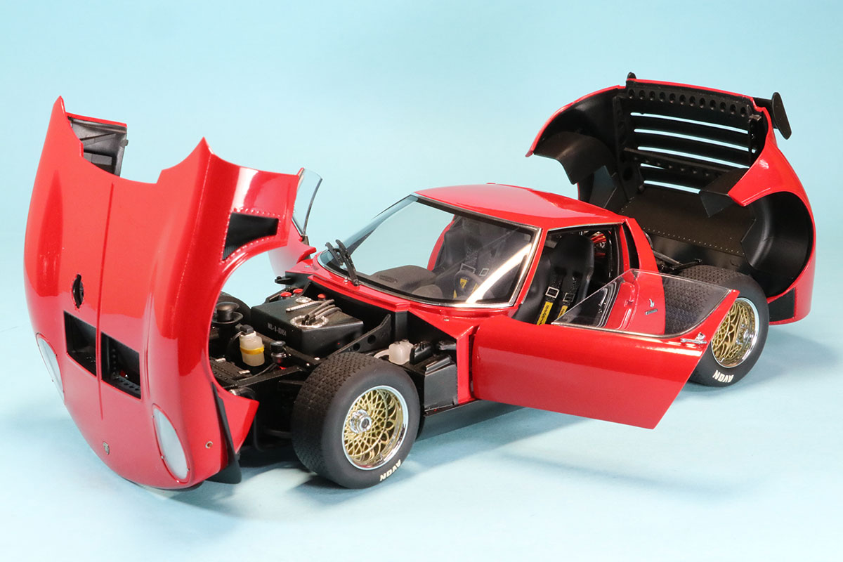 オートアート 1/18 ランボルギーニ ミウラ SVR “イオタ” レッド フル