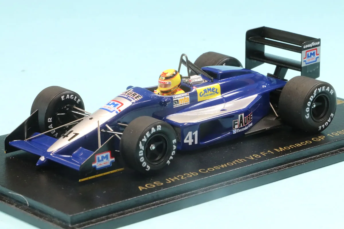 レースランド特注スパーク 1/43 AGS JH23B モナコGP 1989 J.ウィンケル