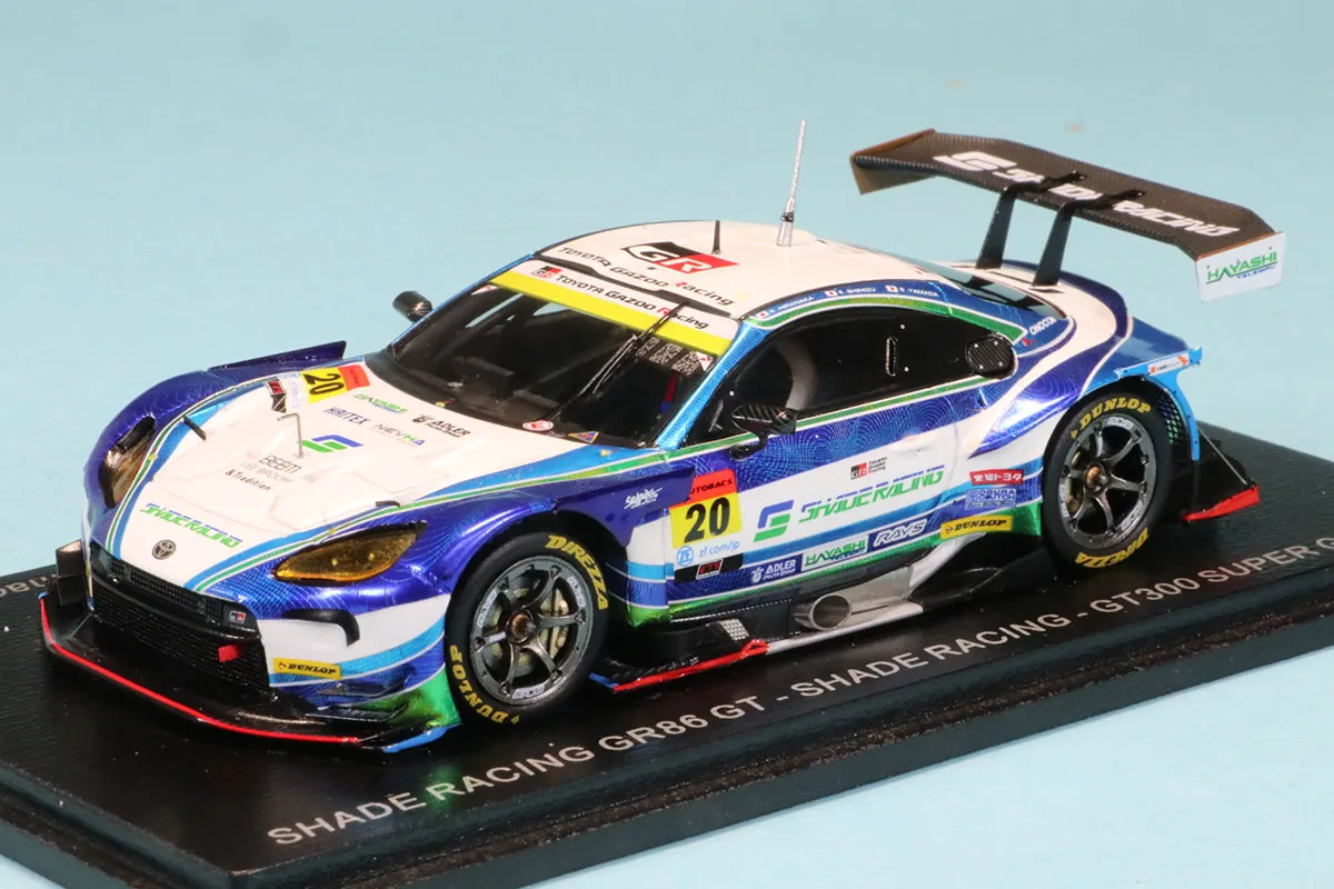 スパーク 1/43 シェイド レーシング トヨタ GR86 スーパーGT 2023