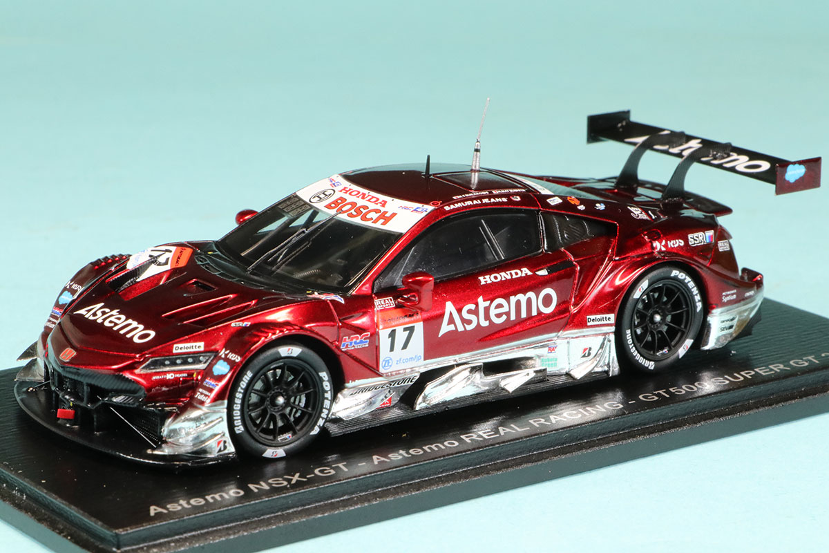 スパーク 1/43 アステモ ホンダ NSX-GT スーパーGT GT 2022 500 No.17