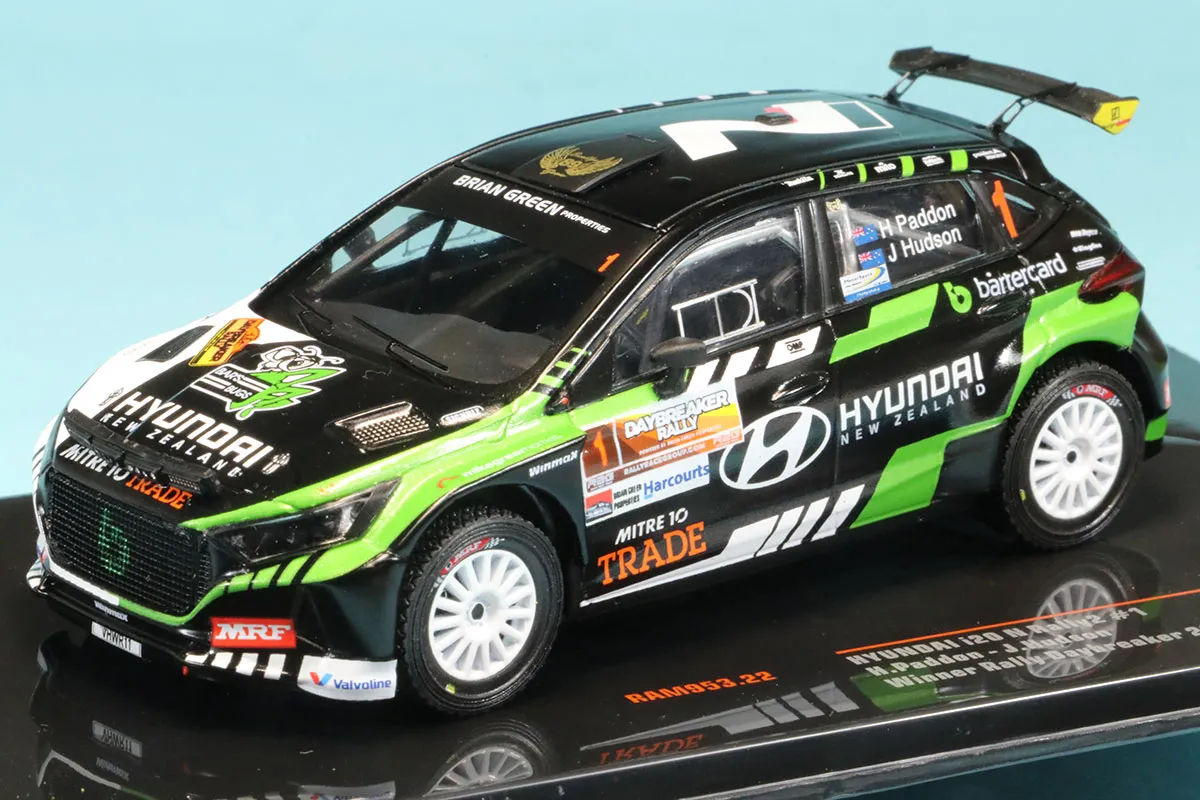 イクソ 1/43 ヒョンデ i20 Rally ラリー2 2024 デイブレーカー ラリー