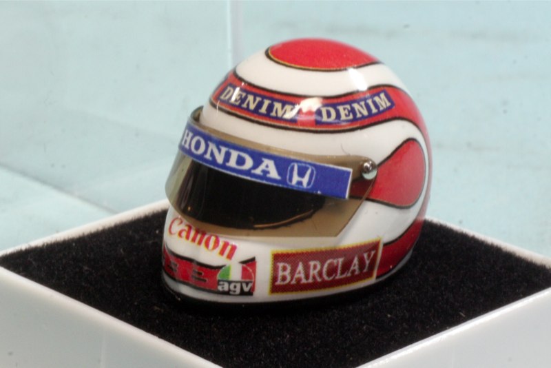 JFクリエーション 1/12 ヘルメット ネルソン・ピケ 1987 ワールド