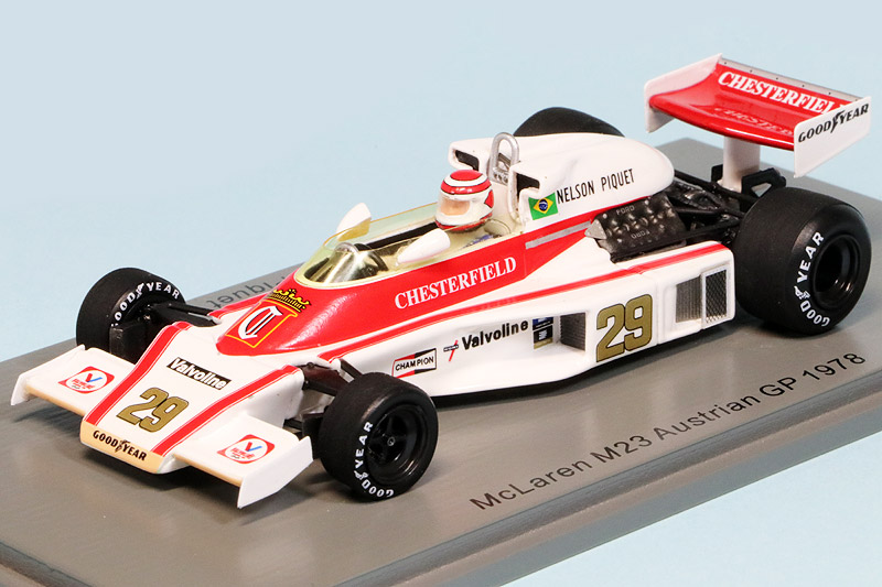 スパーク 1/43 マクラーレン M23 オーストリアGP 1978 N.ピケ S5747