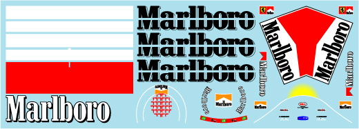 ミュージアムコレクション 1/20 フェラーリ F1-2000 マルボロ タバコ