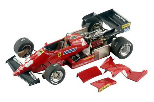 取り寄せ] タメオ 1/43 メタルキット フェラーリ 126C3 ドイツGP 1983