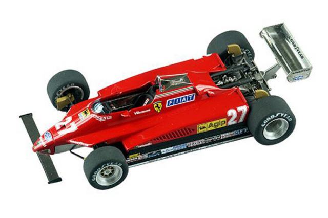 取り寄せ] タメオ 1/43 メタルキット フェラーリ 126C3 ドイツGP 1983
